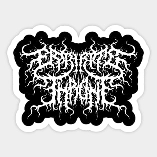 Erythrite Throne (3rd Logo) Sticker